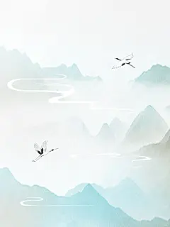 禅意山水壁纸6张 新中式 简约干净 淡雅古风 - 小红书