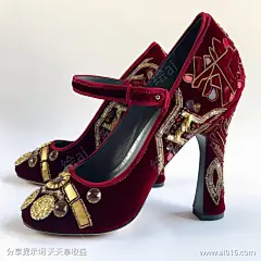 美丽的红宝石高跟鞋_提示词查看_Midjourneyai绘图工具关键词描述词咒语_1024X1024像素-水钻,刺绣,摄影,时尚,服装,高跟鞋,渲染,建模,油画,宝丽来照片,原画,3D,写实-提示词编号:2023062910437649-绘ai-www.ai016.com