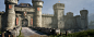 Castle on the river- 3D Scene , Sergei Panin : I wanted to create something with landscape and create more openworld location.
This is my design, but it strongly based on Riverrun from GoT and different French castles. 
I have created different modular sy