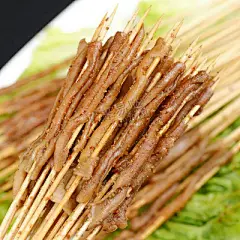 来易哒铁板鸭肠串冷冻鲜鸭肠烤鸭肠串卤鸭肠烧烤小肉串5000串包邮-淘宝网