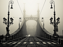 街角灯光采集到Bridge_qiao_桥