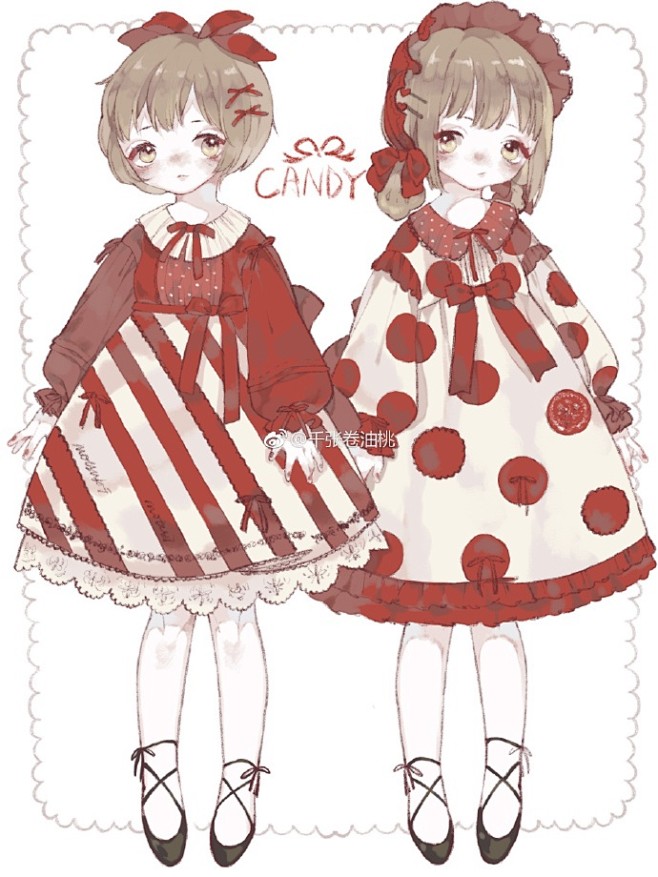 #lolita原创设计# 快到圣诞节啦！...
