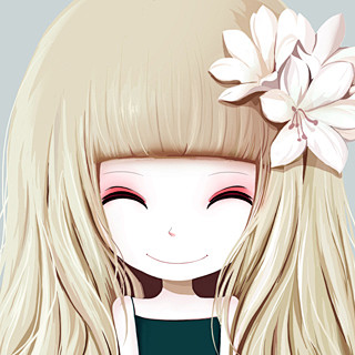 花花姑娘系列插画_手绘吧_百度贴吧