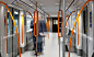 Interior design and ergonomics for AMSYS M5/M6 metro interiors