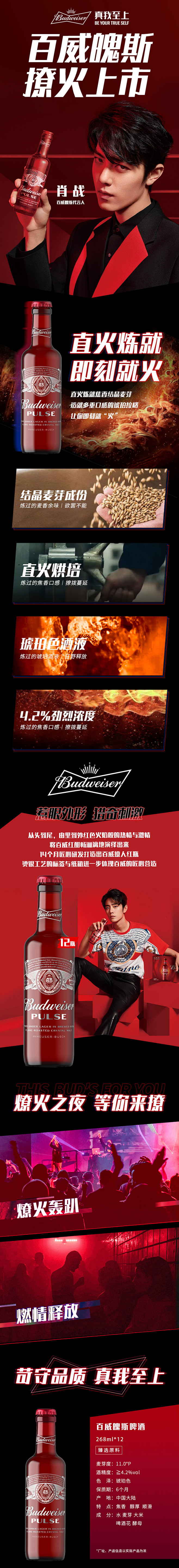 Budweiser/百威Pulse魄斯啤...