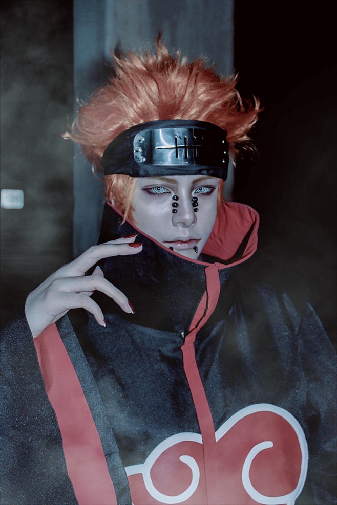 Mahmut（来自韩国的coser）COS 《火隐忍者》佩恩（ペイン ，Pein）！Mahmut（韩国coser）的World Cosplay ...