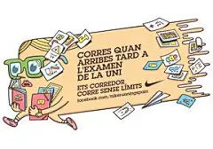 耐克广告：耐克的这组广告，以插画形式来表现疯跑少年在任何地点、任何时候的那颗热情燃烧的年轻的心。约会要吃到了，快跑！重要考试要吃到了，快跑！三急袭来的时候，快跑！ (38) |疯狂猜广告！内涵创意平面广告设计图赏