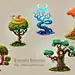 【原画参考】Q版场景套图-原画梦