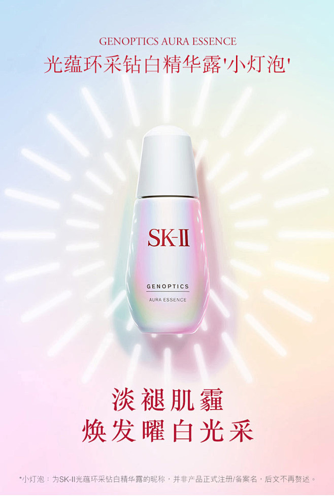 【SK-II礼盒】SK-II小灯泡50ml护肤套装化妆品礼盒（礼盒内赠神仙水+洗面奶）SK2精华液 爽肤水 补水保湿 美白 祛痘印【行情 报价 ...