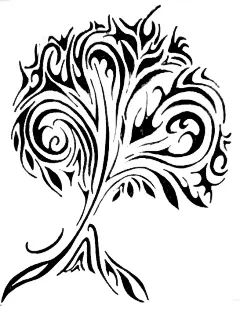 树木插画系列图集丨手绘树木作品水彩素描场景案例