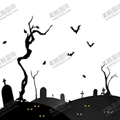 城堡墓地 【酷图网】城堡墓地,万圣节素材,万圣节,城堡,古堡,栅栏,围栏,墓地,坟墓,墓碑,蝙蝠,枯树,搞怪,鬼节,恐怖,邪恶,艺术字,字体,剪影,节日,卡片,插画,背景,海报,画册,万圣节元素,万圣节促销,万圣节海报