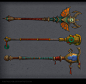 Weapons from World of Warcraft , First Keeper : Various weapons I did for World of Warcraft