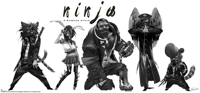 Ninja design, Evan L...