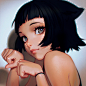 Meow by Kuvshinov-Ilya