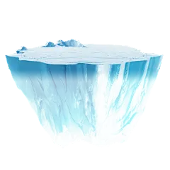 冰山雪山雪景冰川PNG素材PNG