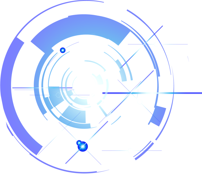 科技装饰圆【三元素 为设计而生 3png