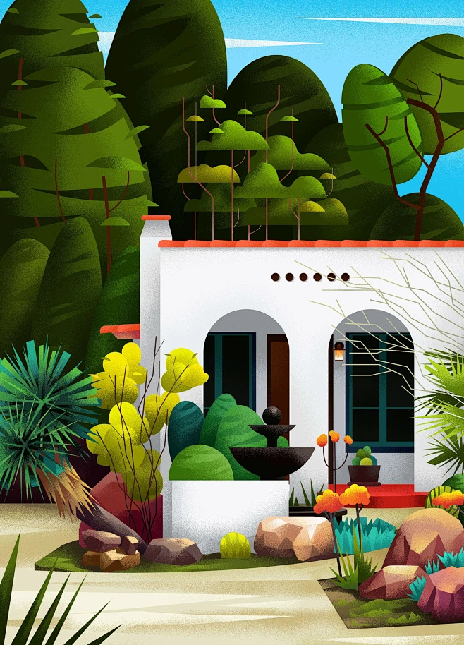 HOME : Illustration series!