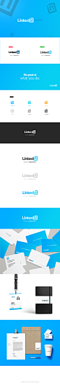 LinkedIn Logo Concept and Re-Branding : New logo concept for linkedIn Network