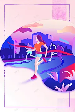 运动健身跑步奔跑 励志文化 国外 奋斗 奔跑 旅游 时尚 海报 简约 色彩 跑步 运动 配色 青春 风景 高清背景 背景 设计图片 免费下载 页面网页 平面电商 创意素材