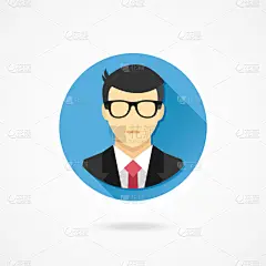 商务西装的男人