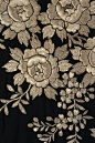 Detail of embroidery on black silk kimono, Japanese, ca. 1920-40, KSUM 1990.35.3 ab.: 