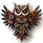 Steampunk,Steam,Owl