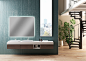 Arca Mobili Proxima bath room collection : Bathroom interior rendering