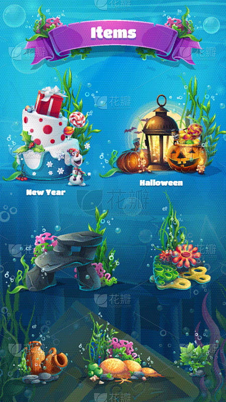 一个物体,水下,可爱的,鸡尾酒,深的,自...