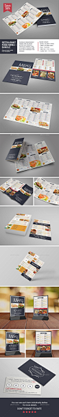 Restaurant Food Menu Bundle - Food Menus Print Templates