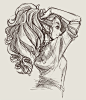 Amanda Lien on Twitter: "I draw Vex w/a really thick braid, so her hair would be…