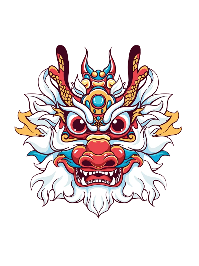 卡通龙 (91)-花瓣网
