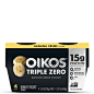 Oikos® Triple Zero High Protein Nonfat Greek Yogurt : Oikos® Triple Zero High Protein Nonfat Greek Yogurt has protein and deliciousness to help you reach your potential. More of what you want, less of what you don't - 0% fat, 0g added sugars* and 0 artifi