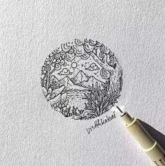 治愈强迫症！他的插画，简直深不可测