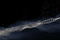 Data technology abstract futuristic illustration . Low poly shape with connecting dots and lines...