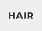 Hair Logo hair branding typography type logo © yoga perdana yp