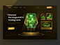 Gόόks. - NFT Marketplace Header Website ethereum trading cards ui design ux ui token dark marketplace cryptoart nfts nft art hero illustration design web