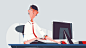 Santander Onboarding : Short animation to explain Santander Onboarding process for new hires.