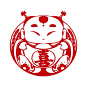 印花矢量图 中国风 剪纸 喜庆 免费素材www.58pic.com     sdjkslk 