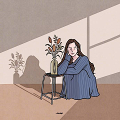 深海奥里昂采集到插画（平涂）