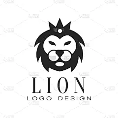 狮子,品牌名称,野外动物,设计元素,野生动物,模板,哺乳纲,复古