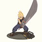 Final Fantasy 7 fan session, Jebedai Couture : got so much fun to redesign the final fantasy 7 I loved  when I was a teenager.