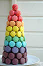 macaron tower