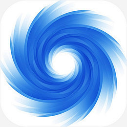 手机台风预报应用图标logo