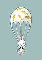 Parachute Bunny ~ #采集大赛#