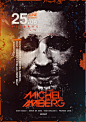Michel Amberg演唱会海报设计欣赏