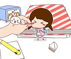 手绘萌宠壁纸 萌萌哒 一股可爱风吹来 喜欢的朋友可以关注哦