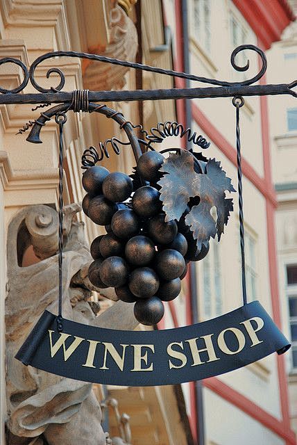 wine shop in prague ...