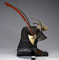 Myochin_-_Helmet_with_Phoenix_and_Battle-Axe_Ornaments_-_Walters_51609_-_Right_Side.jpg (1779×1800)