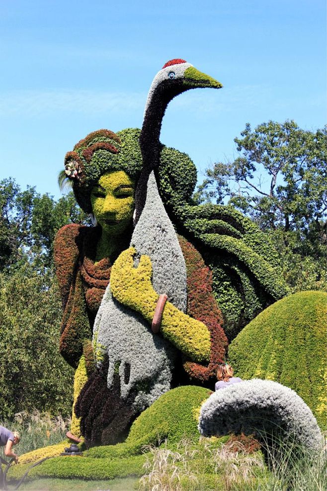 加拿大蒙特利尔2013年国际园艺博览会， 摄于2013年9月1日蒙特利尔。