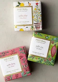 Mistral Holiday Bar Soap